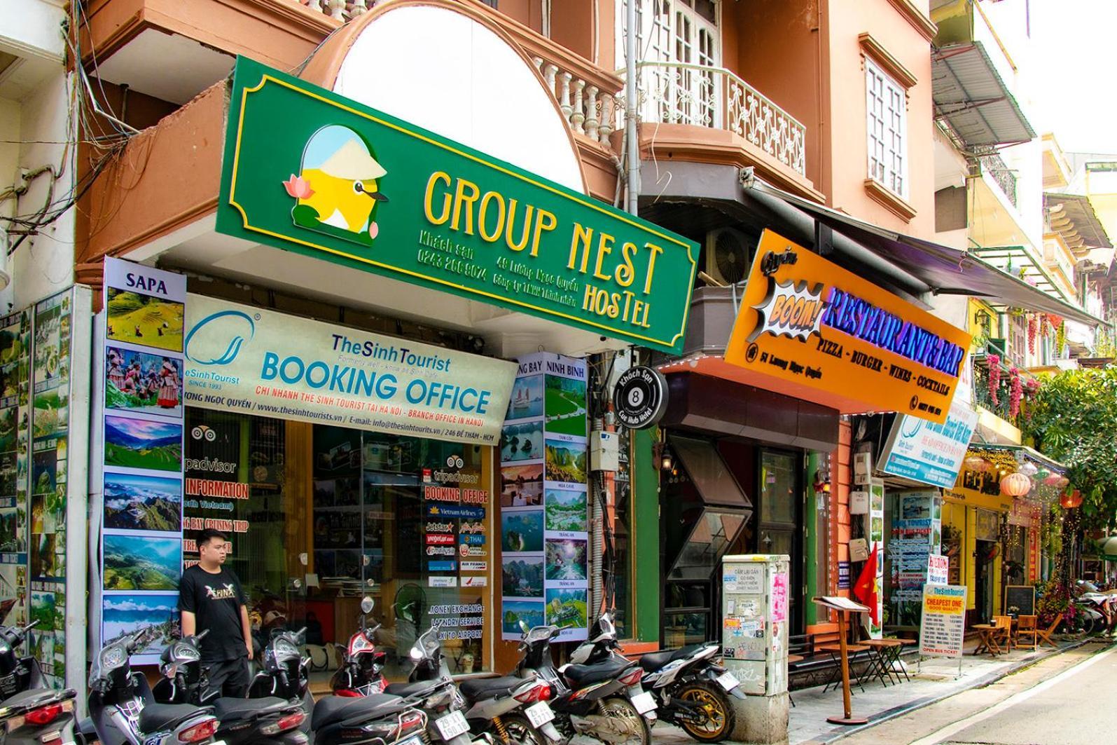Group Nest Hotel Hanói Exterior foto